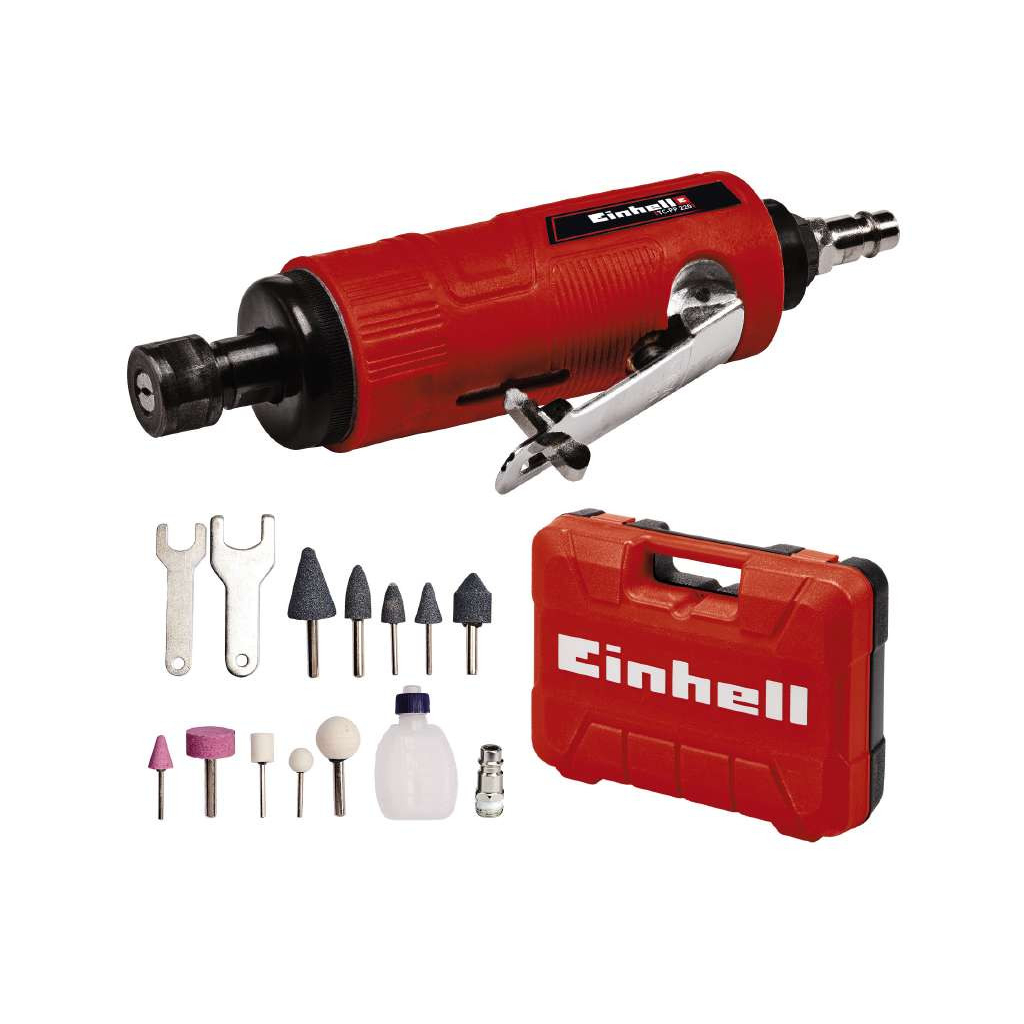 Гравер Einhell TC-PP 220 пневмо, 6.3 бар, 142 л/хв, 278 мм, 0.61 кг (4138540)
