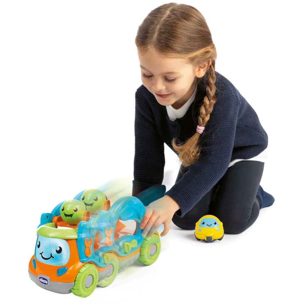 Розвиваюча іграшка Chicco Машинка музична Вантажівка Turbo Ball (10852.00)