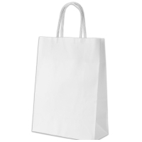 Подарунковий пакет Куверт 100 Ecobag паперовий, 24х10х32 см білий (BAG-KUV-240100360-WH)