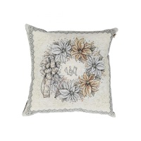 Provence tapestry pillowcase PRESENT 45x45cm Wreath (4823093450530)