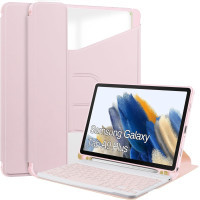 Чохол до планшета BeCover Keyboard 360° Rotatable Samsung Tab A9 Plus SM-X210/SM-X215/SM-X216 11.0" Pink (710333)