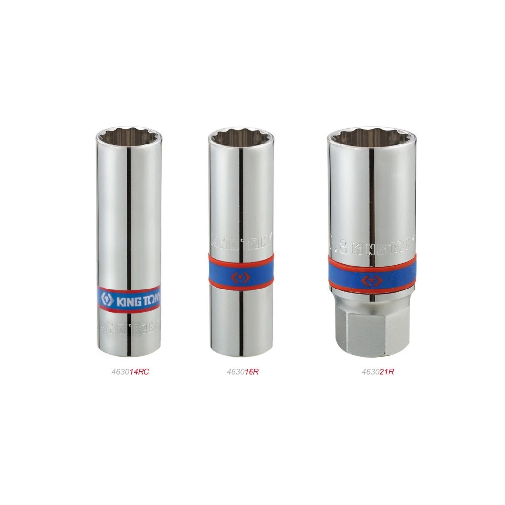 Торцева головка KING TONY свічна 1/2" 14 мм 12-гранна (463014RC)