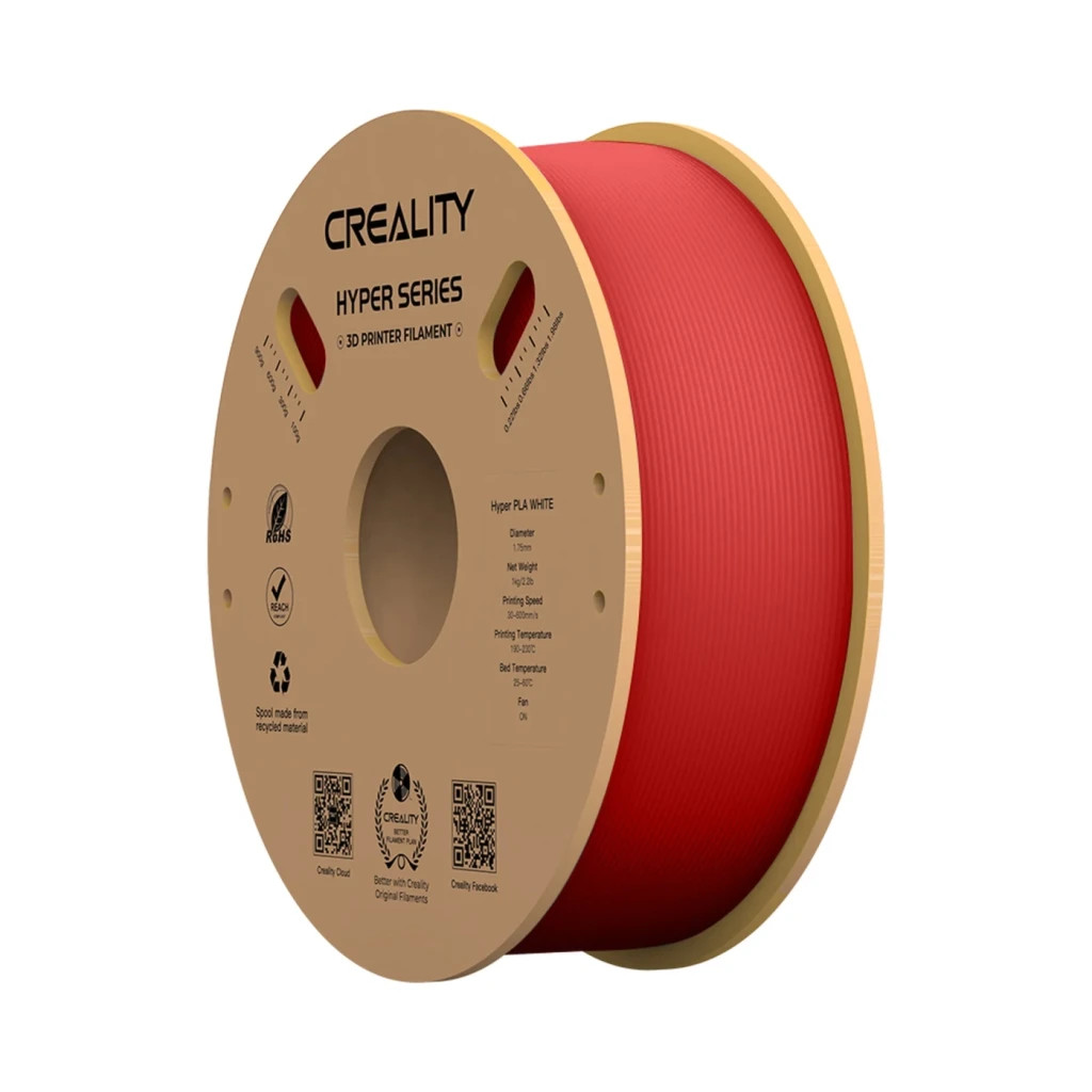 Пластик для 3D-принтера Creality PLA Hyper 1кг, 1.75мм, red (3301010342) Пластик для 3D-принтера Creality PLA Hyper 1кг, 1.75мм, red (3301010342)
