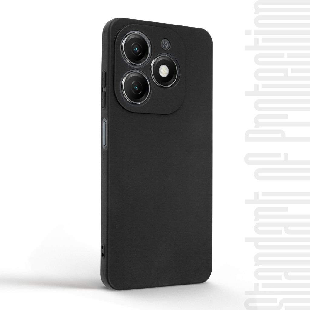 Чохол до мобільного телефона Armorstandart Matte Slim Fit Tecno Spark 20 (KJ5n) Camera cover Black (ARM77698) Чохол до мобільного телефона Armorstandart Matte Slim Fit Tecno Spark 20 (KJ5n) Camera cover Black (ARM77698)