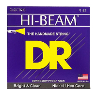 Guitar strings DR Strings HI-BEAM Electric - Light (09-42) (LTR-9)