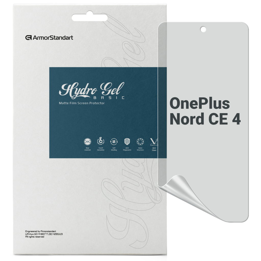 Плівка захисна Armorstandart Matte OnePlus Nord CE 4 (ARM78100)