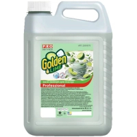 Manual dishwashing liquid PRO service Golden Lime Without fragrances and dyes 5 l (4823071665062)