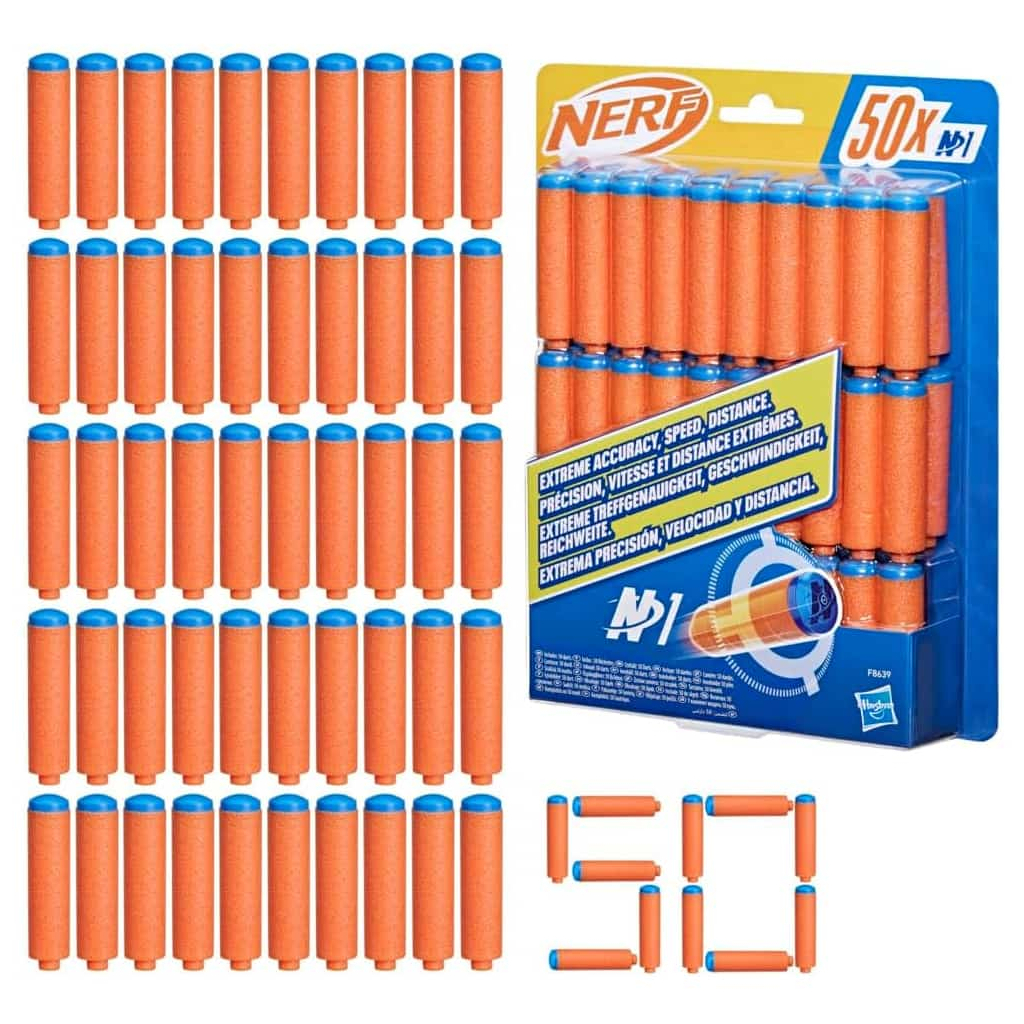 Іграшкова зброя Hasbro Набір дартсів Nerf N Series 50 штук (F8639)