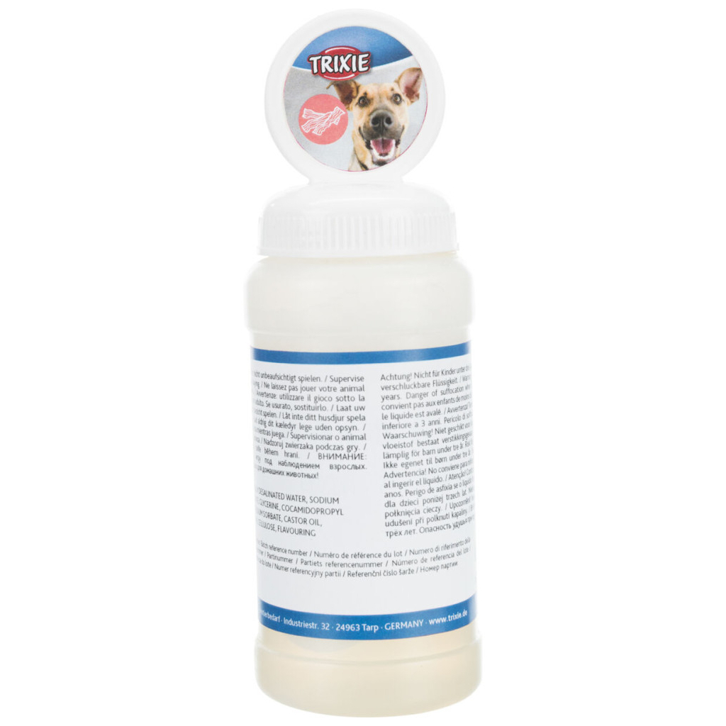 Іграшка для собак Trixie Мильні бульбашки З ароматом бекону 120 мл (4011905356990)