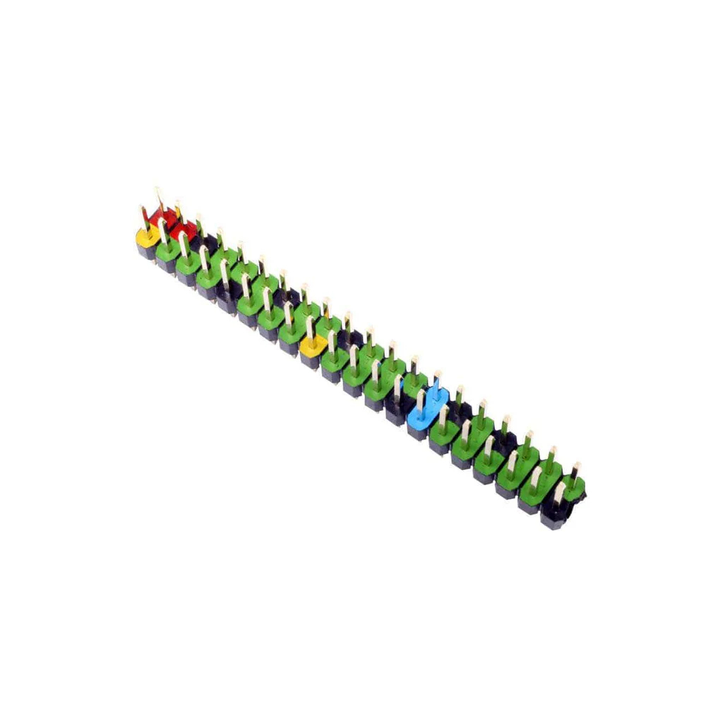 Додаткове обладнання для Мікро ПК Raspberry Pi Кольорово марковані GPIO-штифти для Raspberry Pi (GPIO Header) (102338)