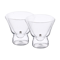 MasterPro Mixology Double Wall Cocktail Glass Set, 230 ml, 2 pcs (BGMP-20202)