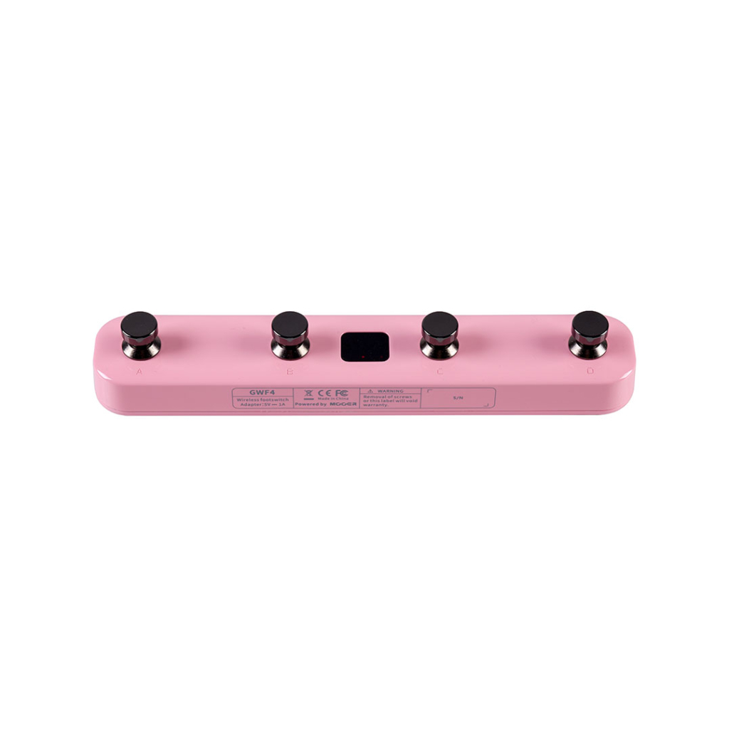 Футконтролер Mooer GWF4 Wireless Footswitch Pink