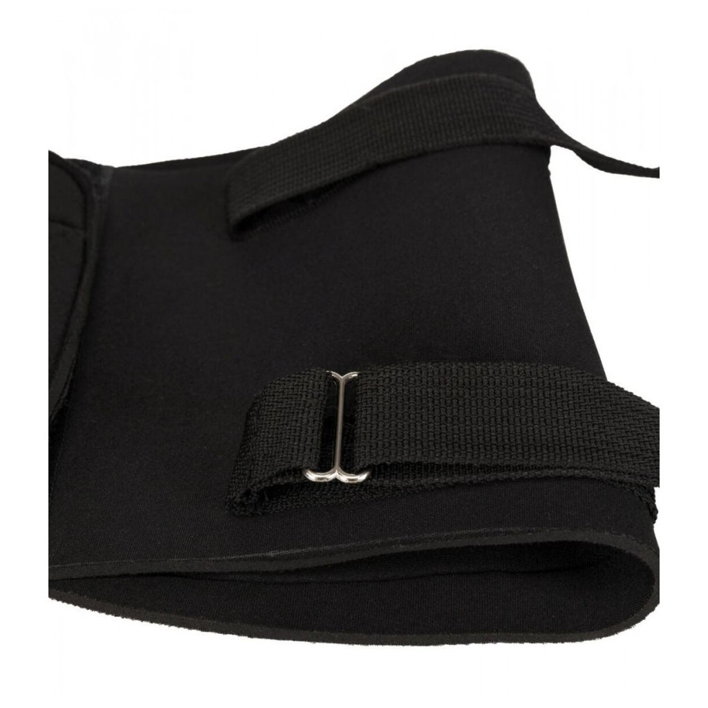 Шлея для собак Trixie Пояс підтримуючий неопреновий чорний M: 55 - 65 см (4053032407459)