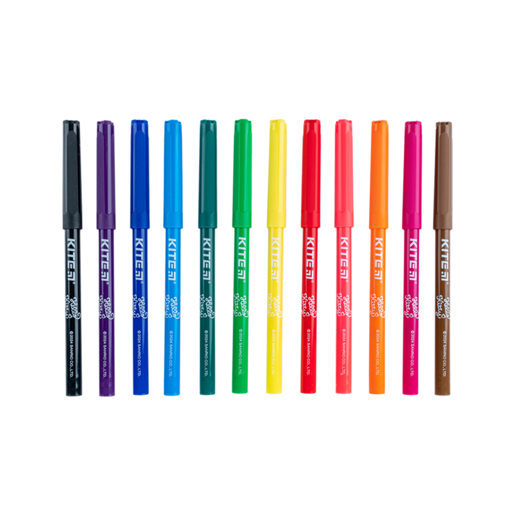 Фломастери Kite Hello Kitty 12 кольорів (HK24-447)