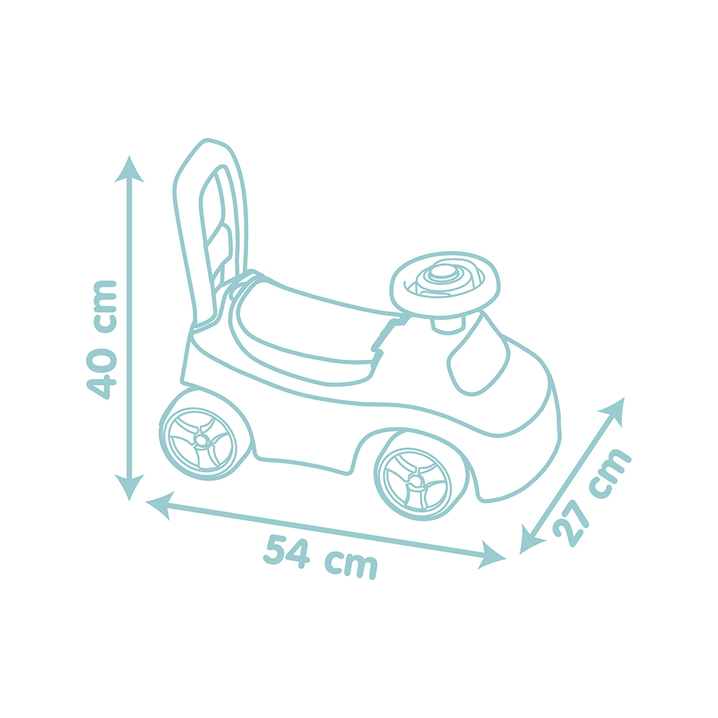 Чудомобіль Smoby Little Котик 54 х 27 х 40 см, 10 міс.+ (140503)