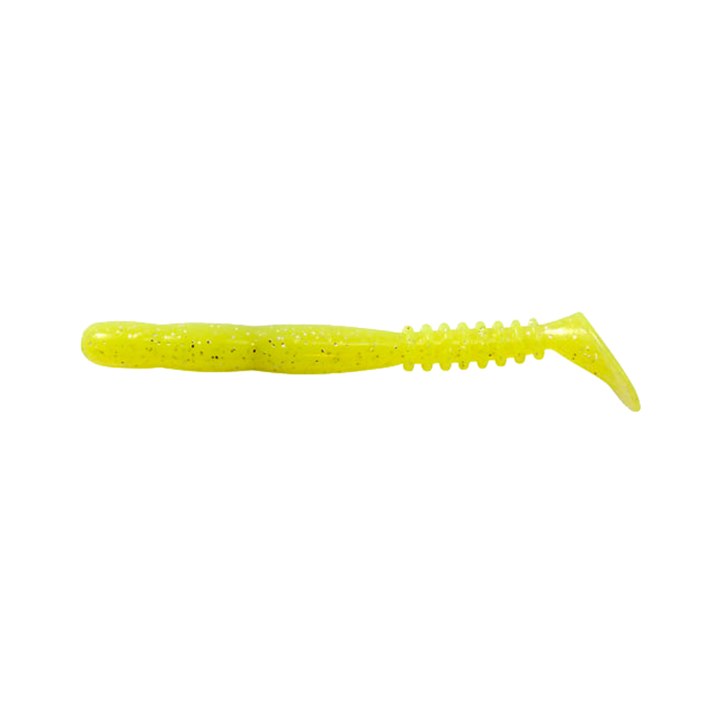 Силікон рибальський Reins Rockvibe Shad 2" 129 Glow Chart Silver (20 шт/уп.) (1552.01.27)