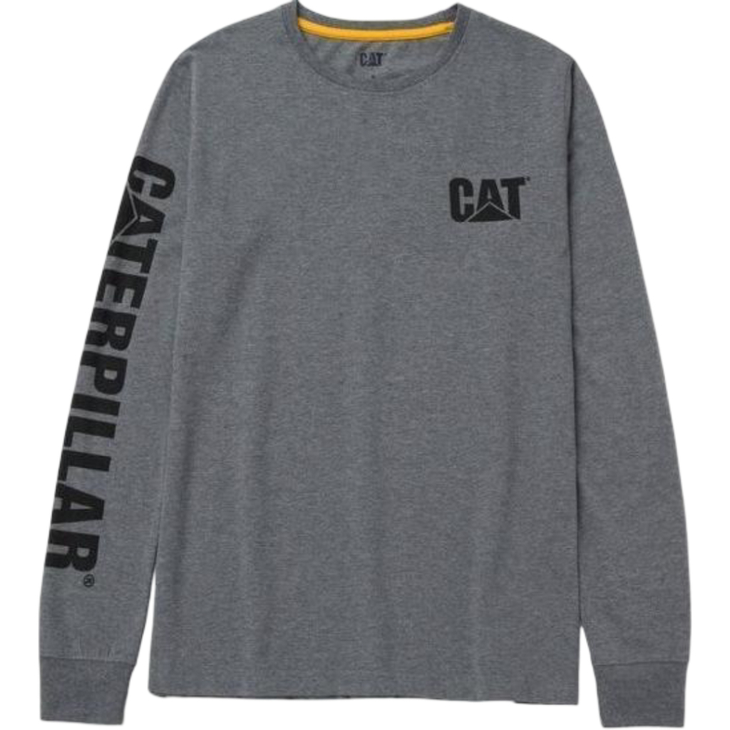 Лонгслів Caterpillar (CAT) 1510034-004 сірий S (882600612544)