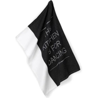 Kela kitchen towel Gianna, 70x50 cm, black and white This kitchen (12781) (00000023326)