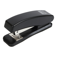 Stapler Buromax plastic JOBMAX, 15 sheets, (staples #24; 26), 110 x 30 x 48 mm, black (BM.4213-01)