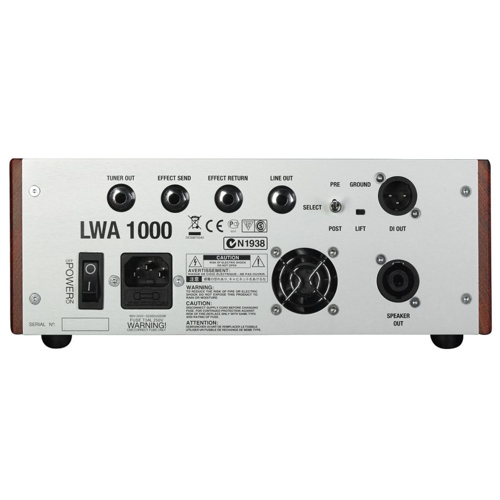 Гітарний підсилювач Warwick LWA 1000 Silver