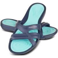 Шльопанці Aqua Speed Panama 513-10 темно-синій, бірюзовий 37 (5908217666024)