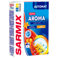 Washing powder Sarmix Active Aroma for all types of washing 300 g (4820268104199)