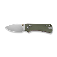 Civivi Baby Banter 2 Knife, Satin, Green G10 (C24074-1)