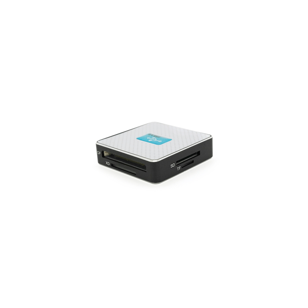 Зчитувач флеш-карт Voltronic USB 3.0 to SD/MMC/MS/TF/M2 white (HDH-939W/08625) Зчитувач флеш-карт Voltronic USB 3.0 to SD/MMC/MS/TF/M2 white (HDH-939W/08625)