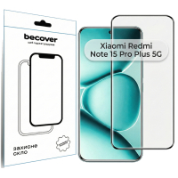 Скло захисне BeCover Xiaomi Redmi Note 15 Pro Plus 5G Black (714791)