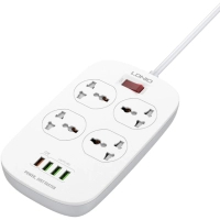 Network power supply filter LDNIO SC4407Q 4 units. 4USB 2m (SC4407Q)
