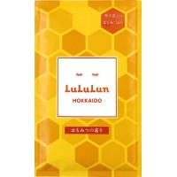Lululun Premium Face Mask Hokkaido Honey Restorative with natural honey 1 pc (4582305069563)