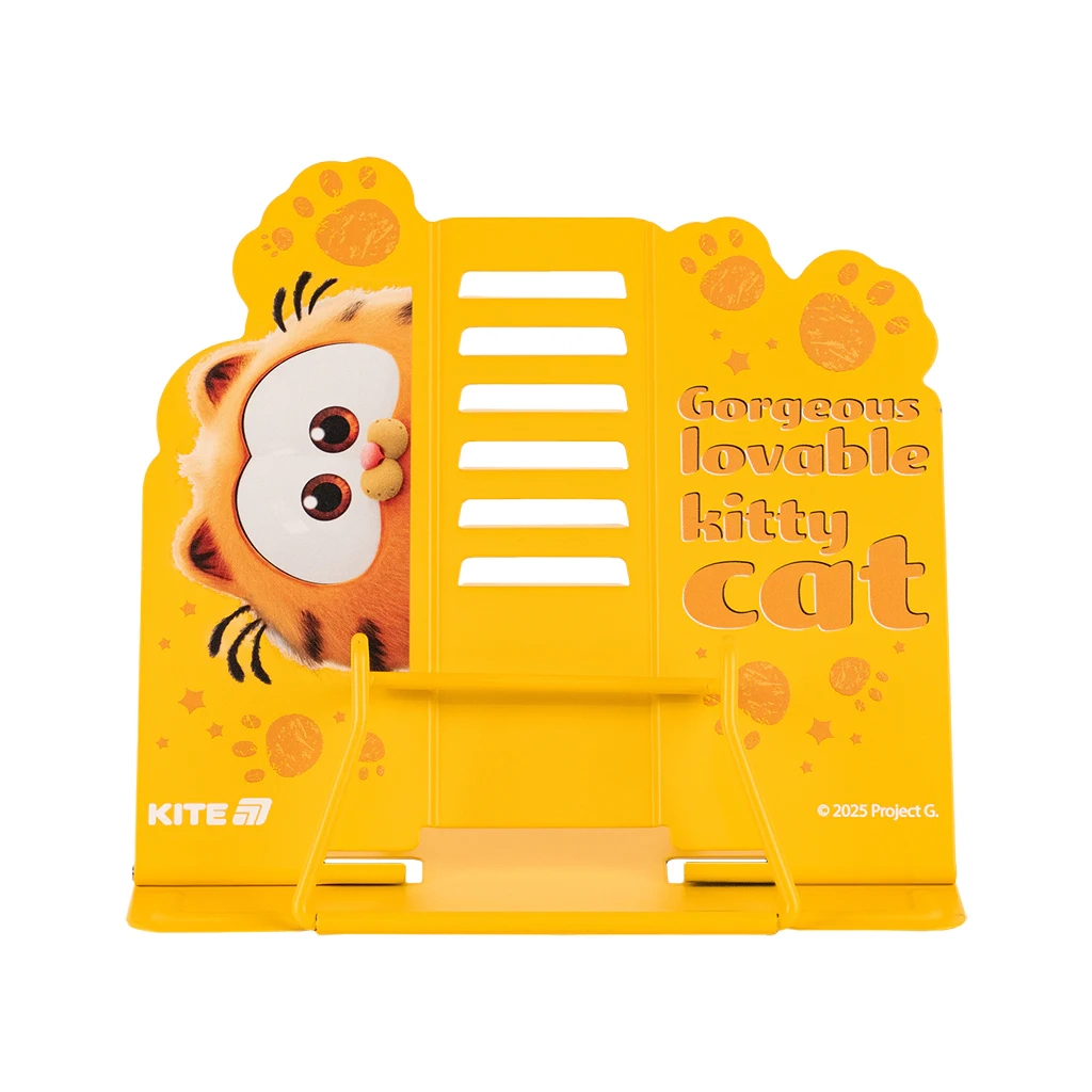 Підставка для книг Kite Garfield, металева (GF25-390) Підставка для книг Kite Garfield, металева (GF25-390)