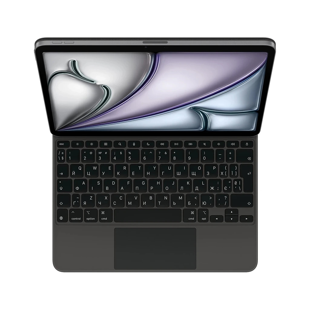 Чохол до планшета Apple Magic Keyboard for iPad Air 11-inch (M3) - Ukrainian - Black (MGYX4UA/A)