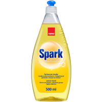 Manual dishwashing liquid Sano Spark Lemon 500 ml (7290005425936)