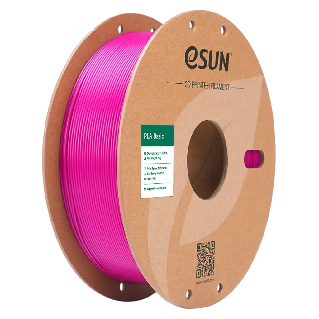Пластик для 3D-принтера eSUN PLA BASIC 1,75mm 1kg PURPLE (PLA-BASIC175Z1P1)
