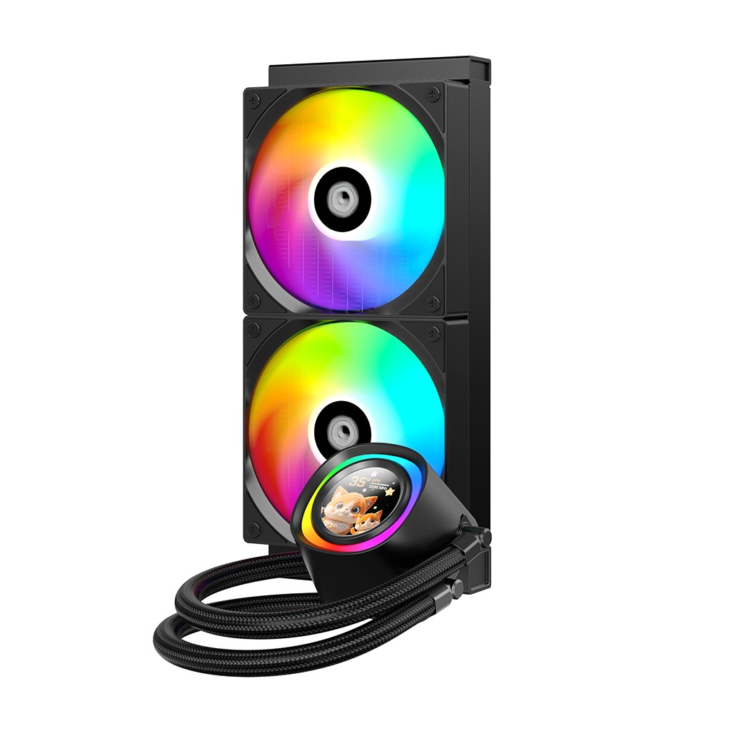 Система рідинного охолодження ID-Cooling FX240 LCD Система рідинного охолодження ID-Cooling FX240 LCD