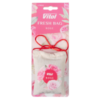 Car air freshener VITOL Fresh Bag Rose (VFB04)
