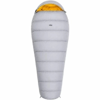 Sleeping bag Tribe Down 800 Regular down gray left (T-CH-0009-grey-L)