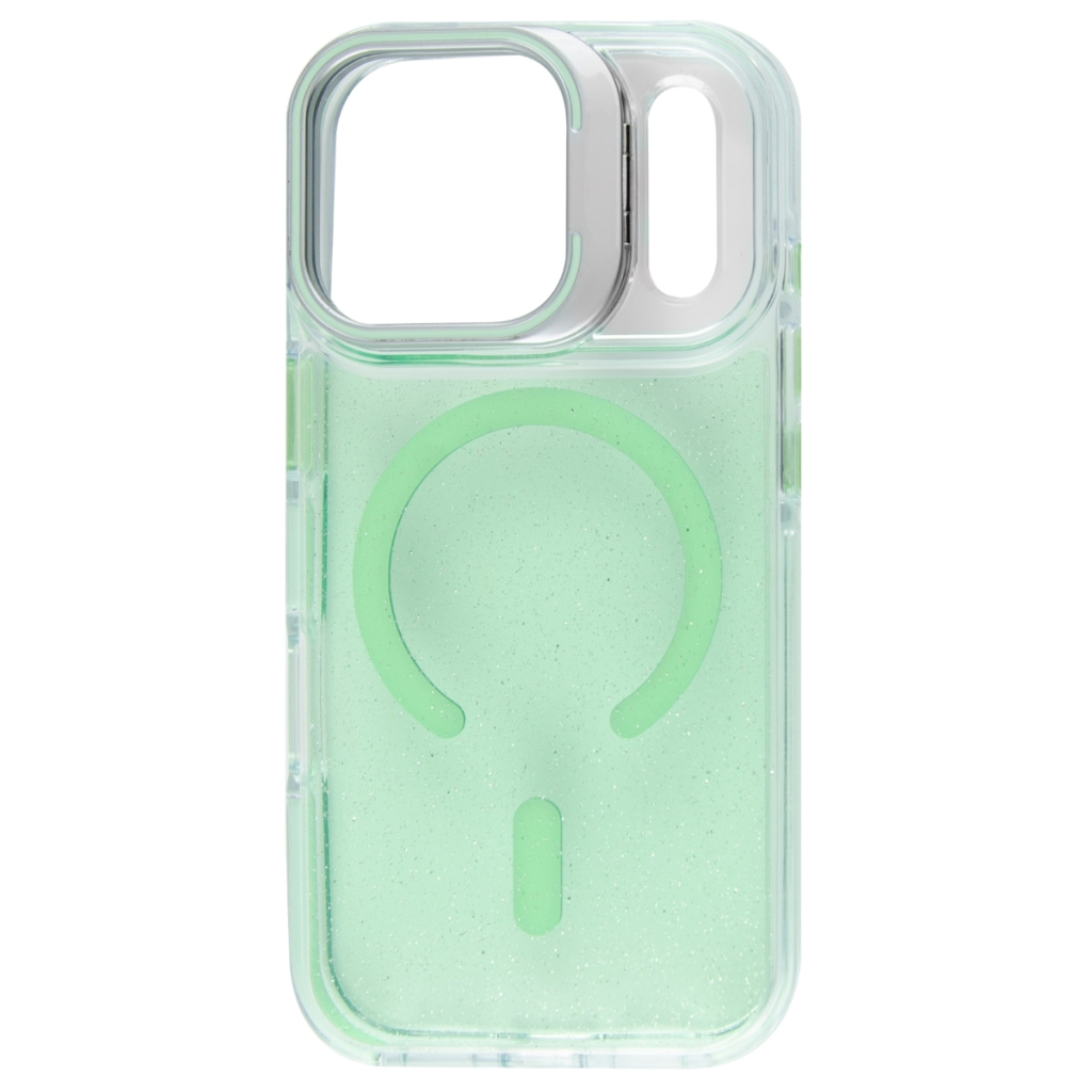Чохол до мобільного телефона BeCover FIBRA Star Shine MagSafe Apple iPhone 17 Pro Max Green (715434)