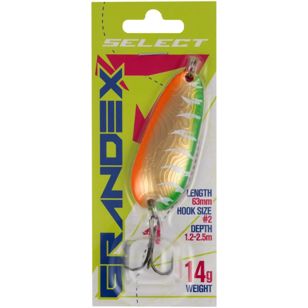 Блешня Select Grandex 14.0g 63mm 16 (1870.77.57) Блешня Select Grandex 14.0g 63mm 16 (1870.77.57)