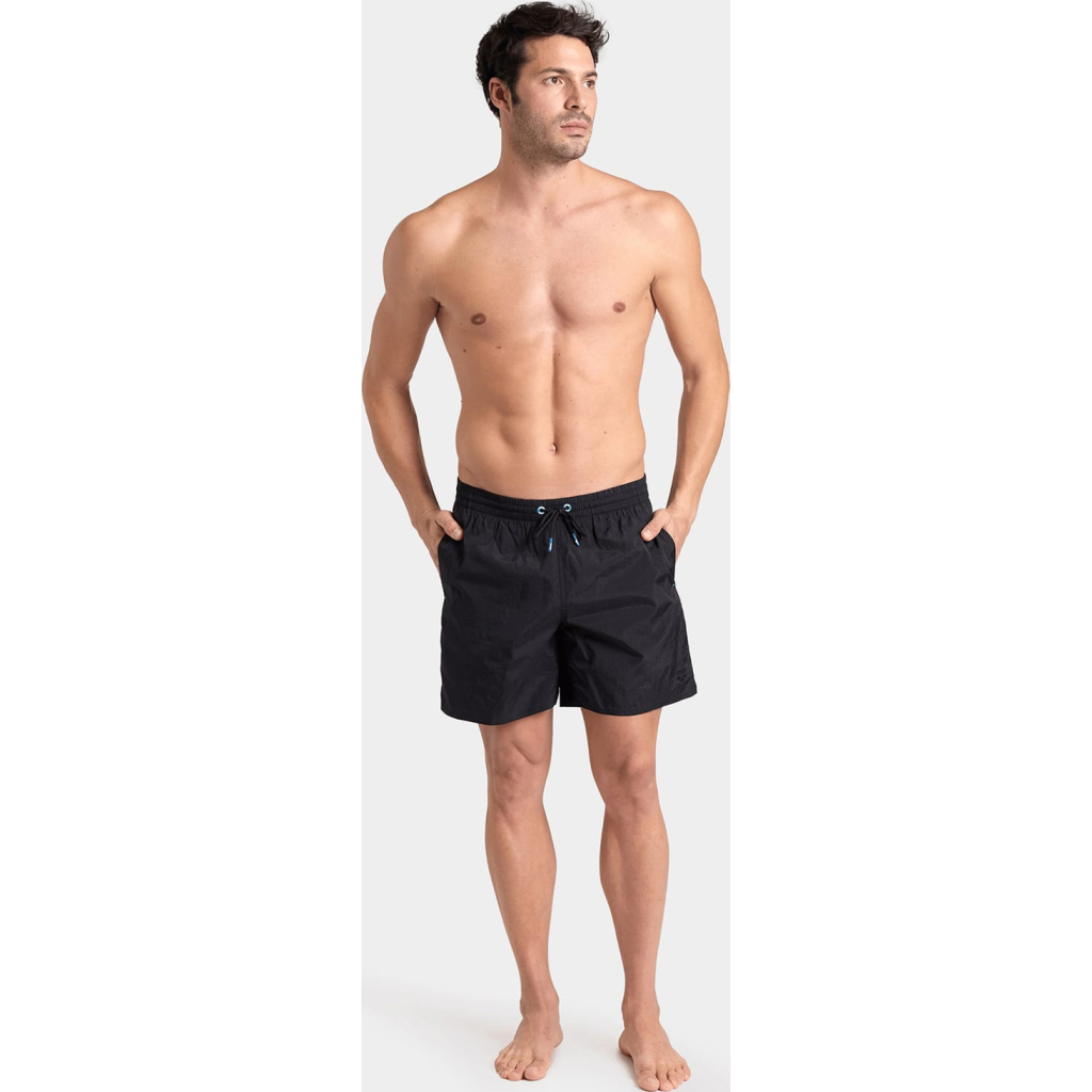 Шорти Arena Solid Beach Boxer 007137-500 чорний S (3468337161677)
