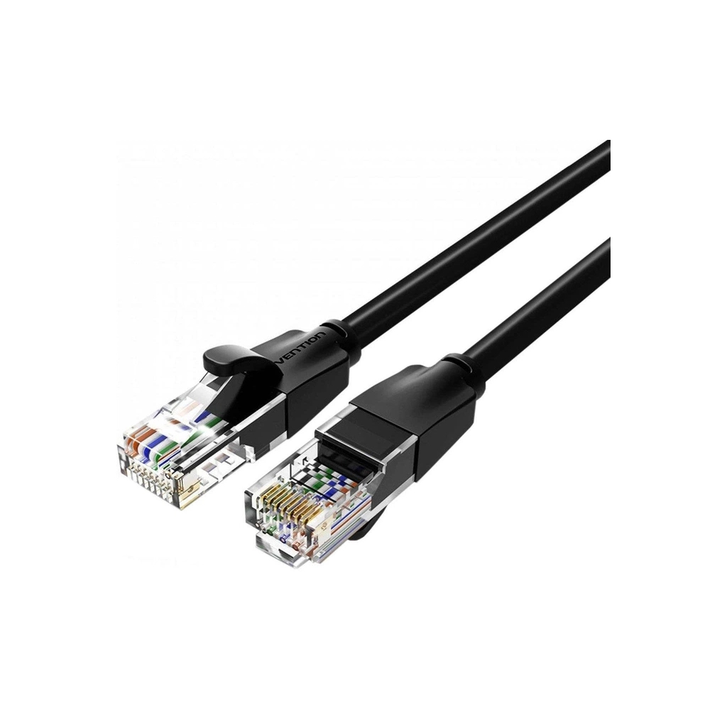 Патч-корд 30м, UTP cat 6 RJ-45 black Vention (IBEBT)