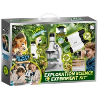 Best Luck Microscope Scientific Set 3 in 1 (SD887)