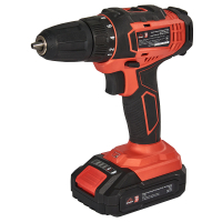 Шуруповерт Vitals Master, AU 1825 Kit SmartLine+, 18V, АКБ 1x2Ah, 25Нм, 400·1500об/хв, кейс, 1.2кг (184442)