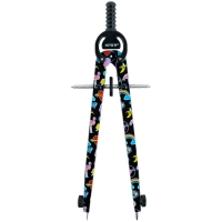 Kite metal compass with print + stylus in a case, 165 mm (K24-415-3)