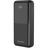 Батарея універсальна ColorWay 20 000 mAh DigiPower PD/22.5W, QC/4.0, Black (CW-PB200LP01BK)
