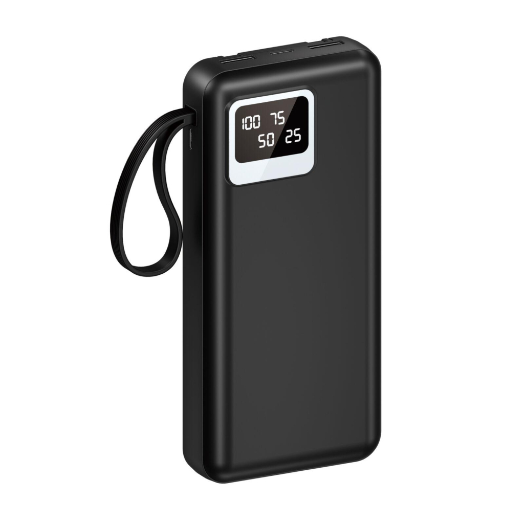 Повербанк XoKo 20000mAh, 10W, LED flashlight, black (WK-R37)