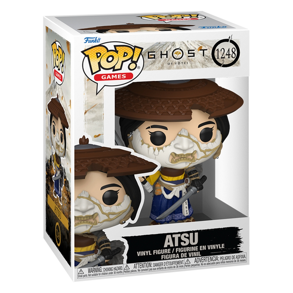 Фігурка Funko Pop серії Ghost of Yotei - Ацу (93689) Фігурка Funko Pop серії Ghost of Yotei - Ацу (93689)