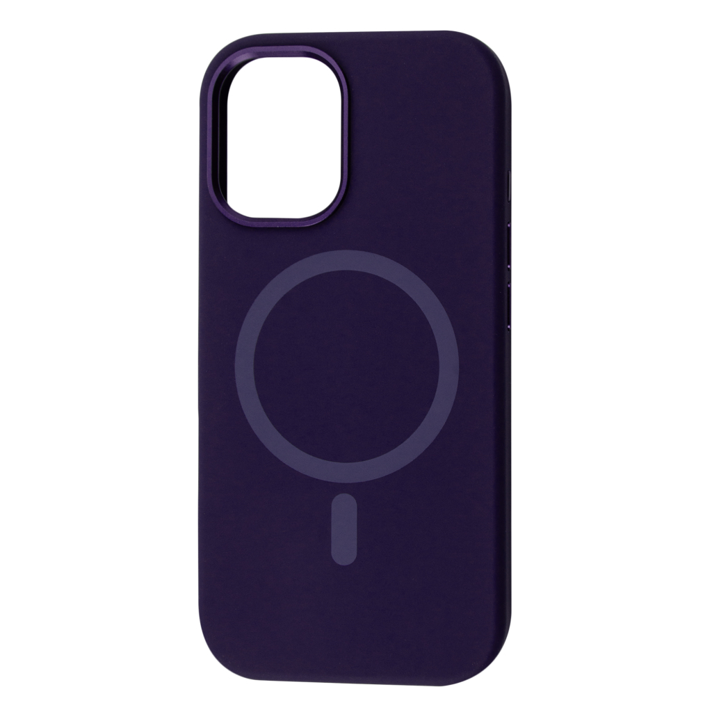 Чохол до мобільного телефона BeCover FIBRA Silicone OmniMag Apple iPhone 17 Dark Purple (716197)