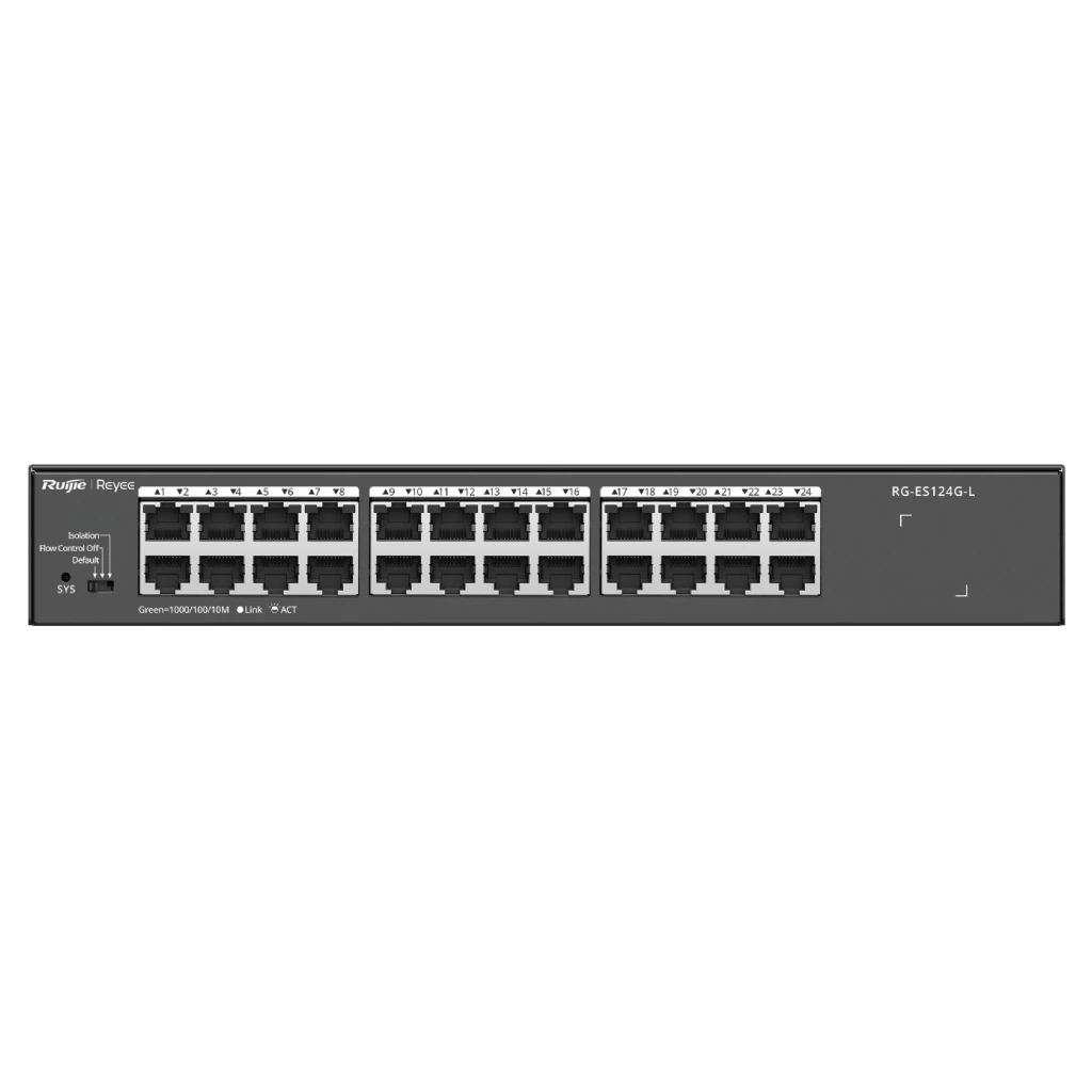 Комутатор мережевий Ruijie Networks RG-ES124G-L Комутатор мережевий Ruijie Networks RG-ES124G-L